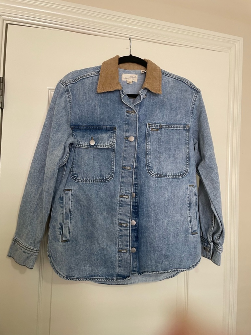 Universal Thread Oversized Jean Jacket Corduroy XS